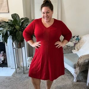 Lane Bryant sweater dress